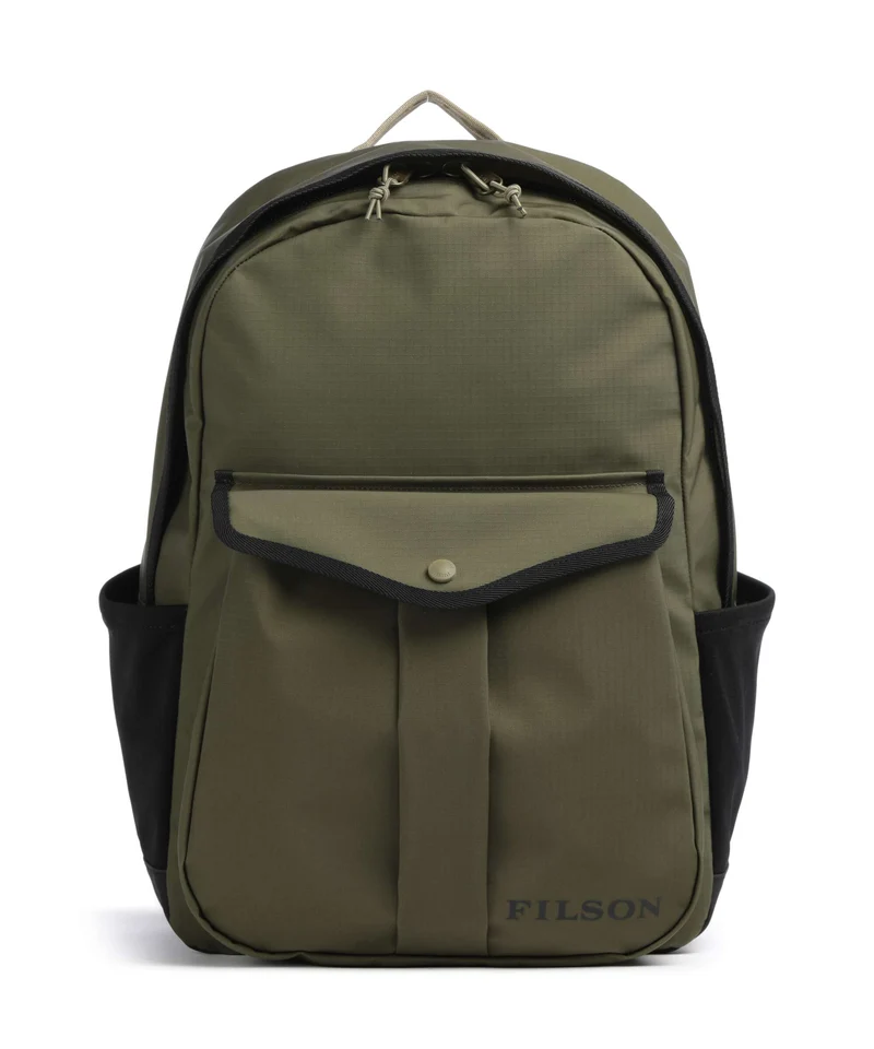 Filson Tin Cloth Mochila olive/black/covert