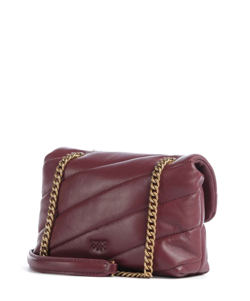 Pinko Love Puff Baby Bolso de hombro ribes intenso/antique gold