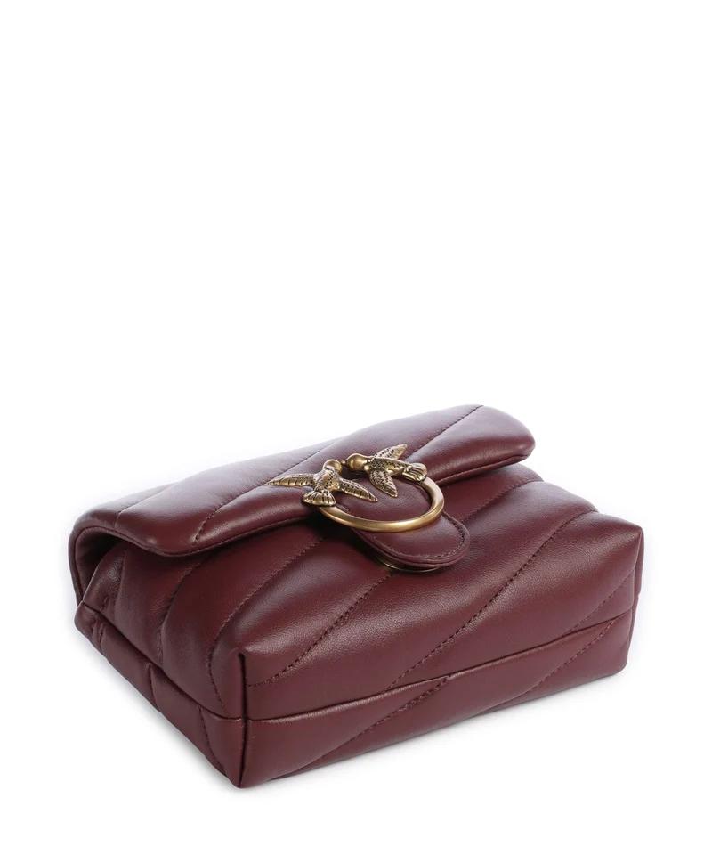 Pinko Love Puff Baby Bolso de hombro ribes intenso/antique gold