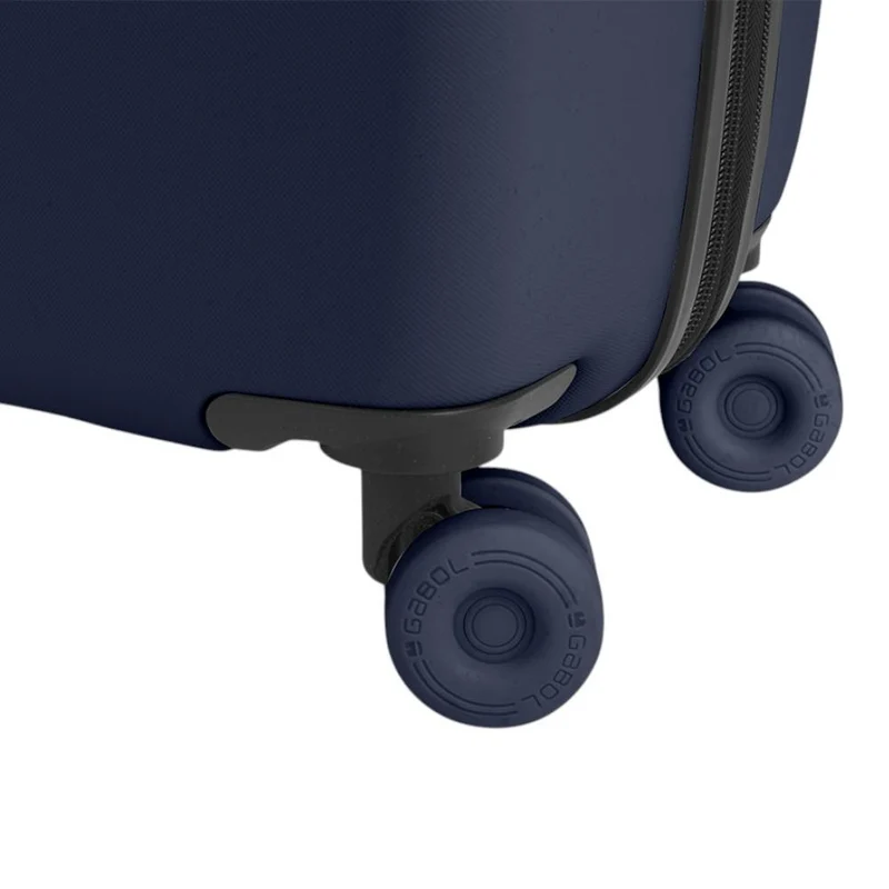 Maleta Grande Gabol Pacific Azul Marino Expandible | Luisipo