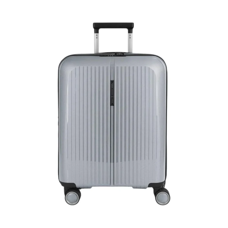 Maleta de Cabina Gabol Brooklyn Plata Expandible
