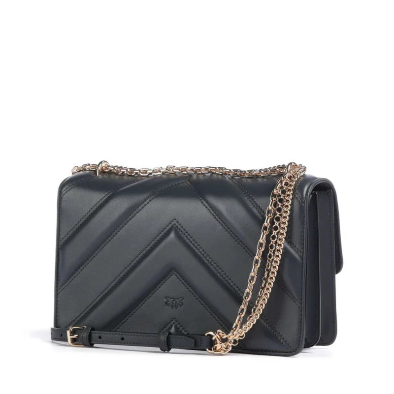 Bolso PINKO LOVE ONE clásico triple cadena 106294 A26Z