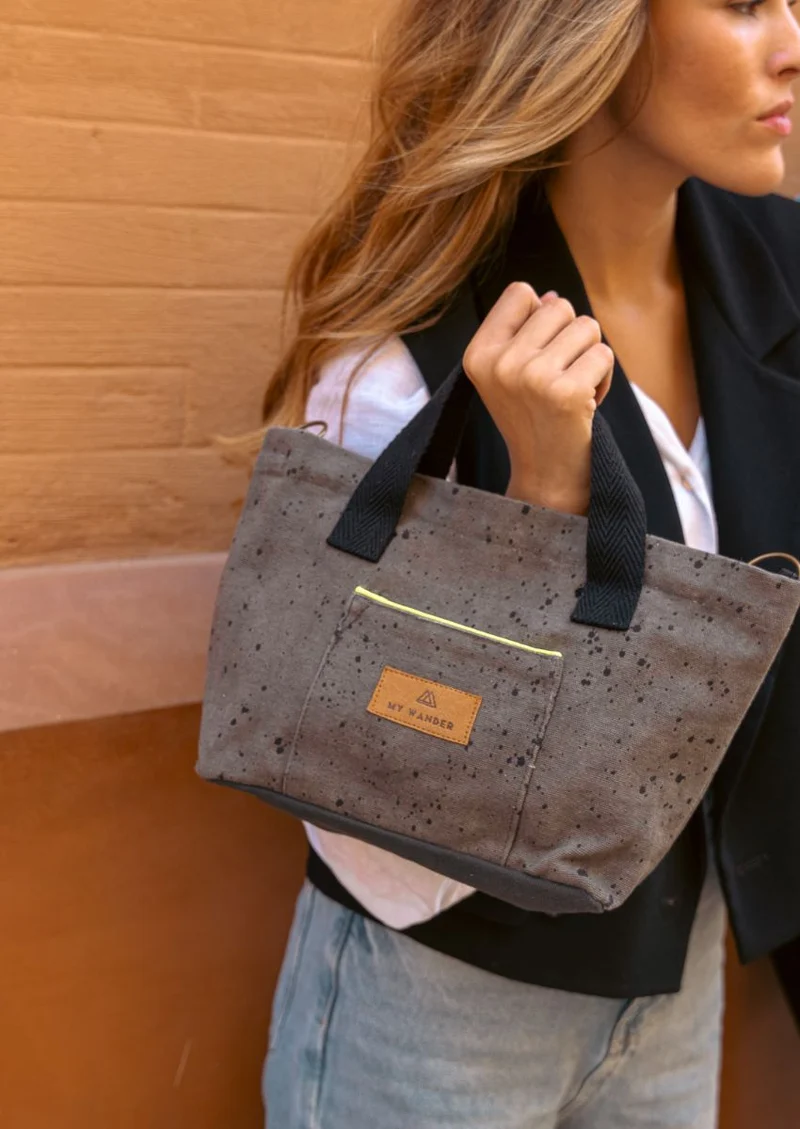 Drops Grey Bolso Bandolera de mujer