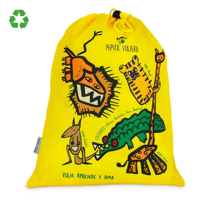 Mochila Blanda Saco Animales