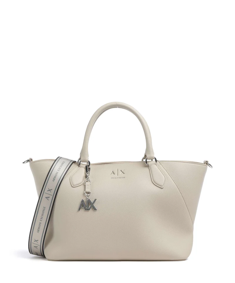 Armani Exchange Isabel M Bolso de mano script