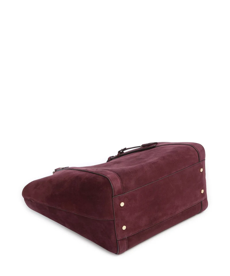 Lauren Ralph Lauren Tasha Large Bolsa shopping dark garnet