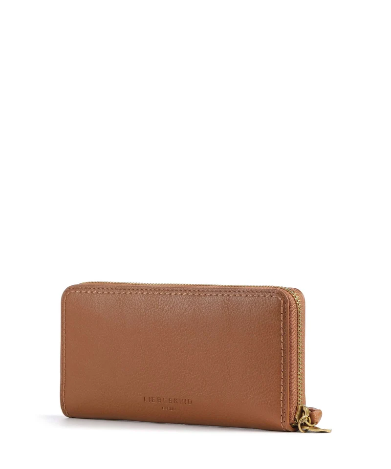 Liebeskind Gigi Capri Cow Naturale L Monedero cognac