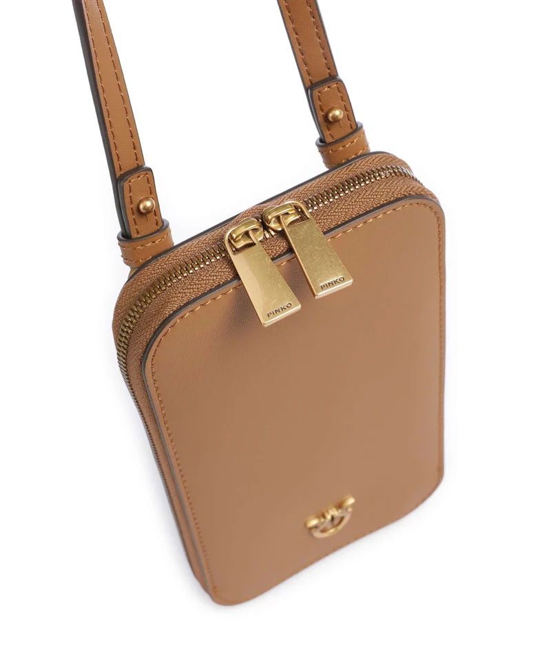 Pinko Bolsa para móvil marrone/caramella/antique gold