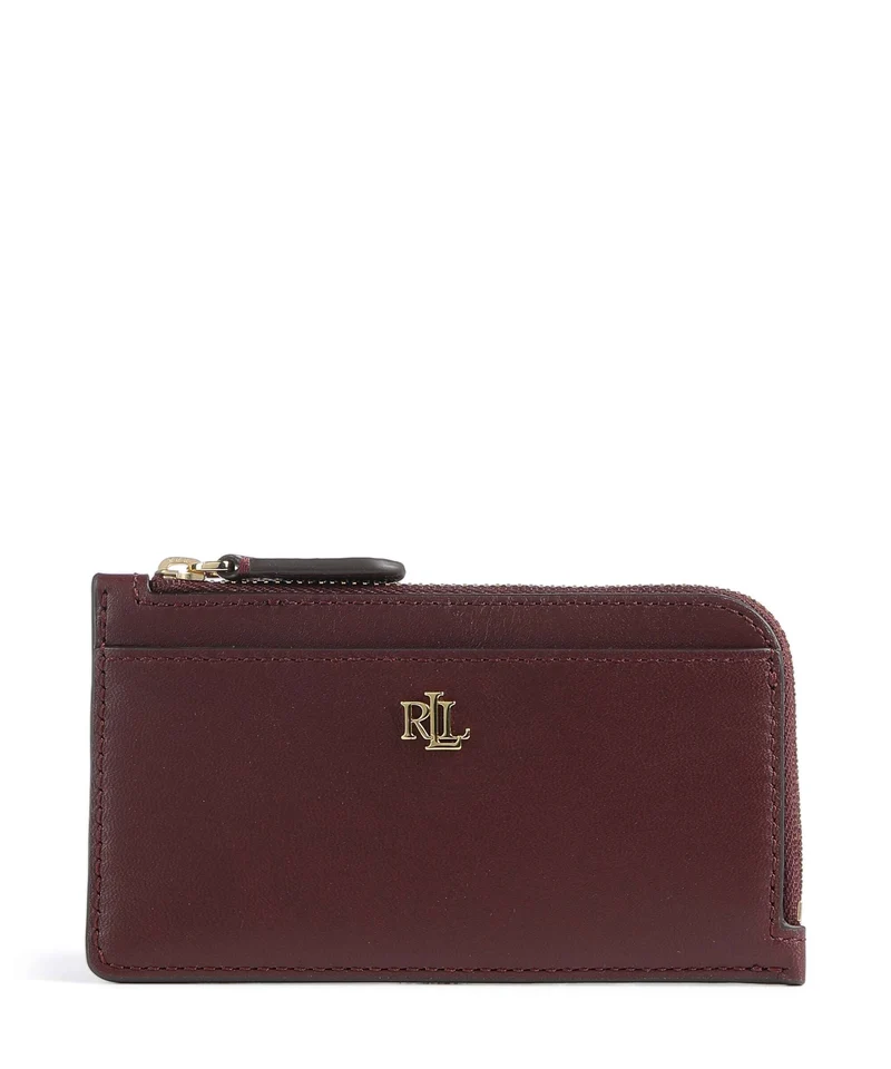 Lauren Ralph Lauren Tarjetero dark garnet