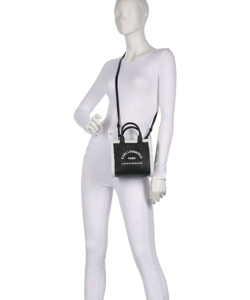 Karl Lagerfeld K/Rue St Guillaume Mini Bandolera black