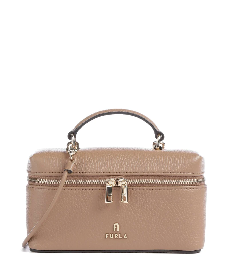 Furla Camelia Micro Bandolera toffee
