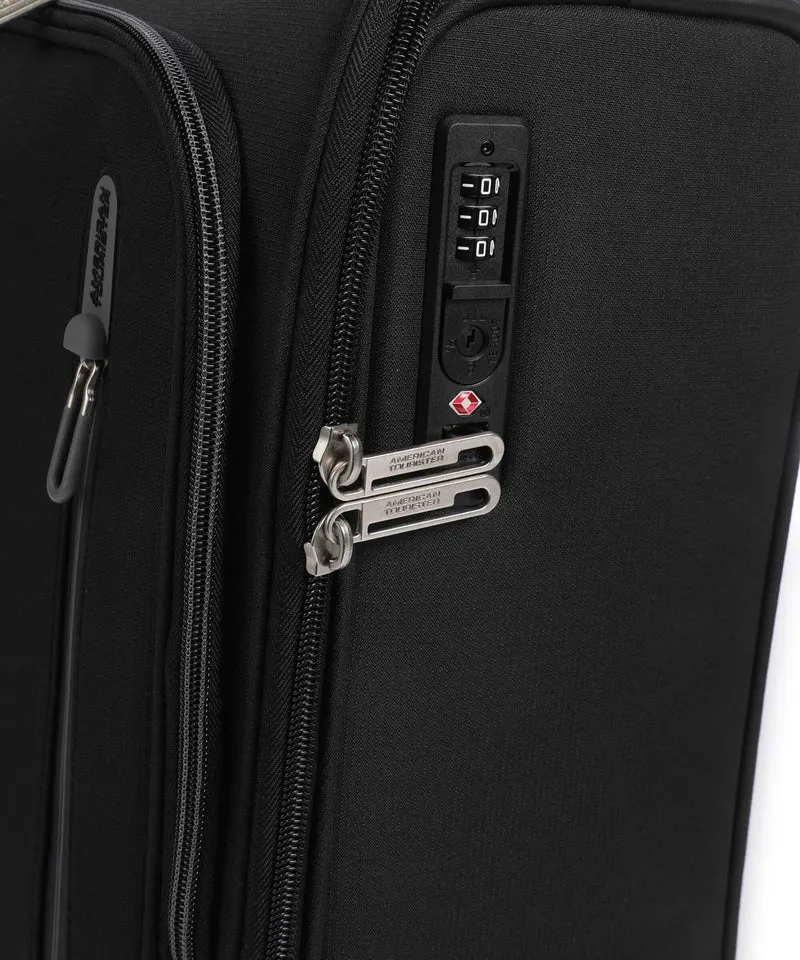 American Tourister Cloudrider Maleta con 2 ruedas jet black