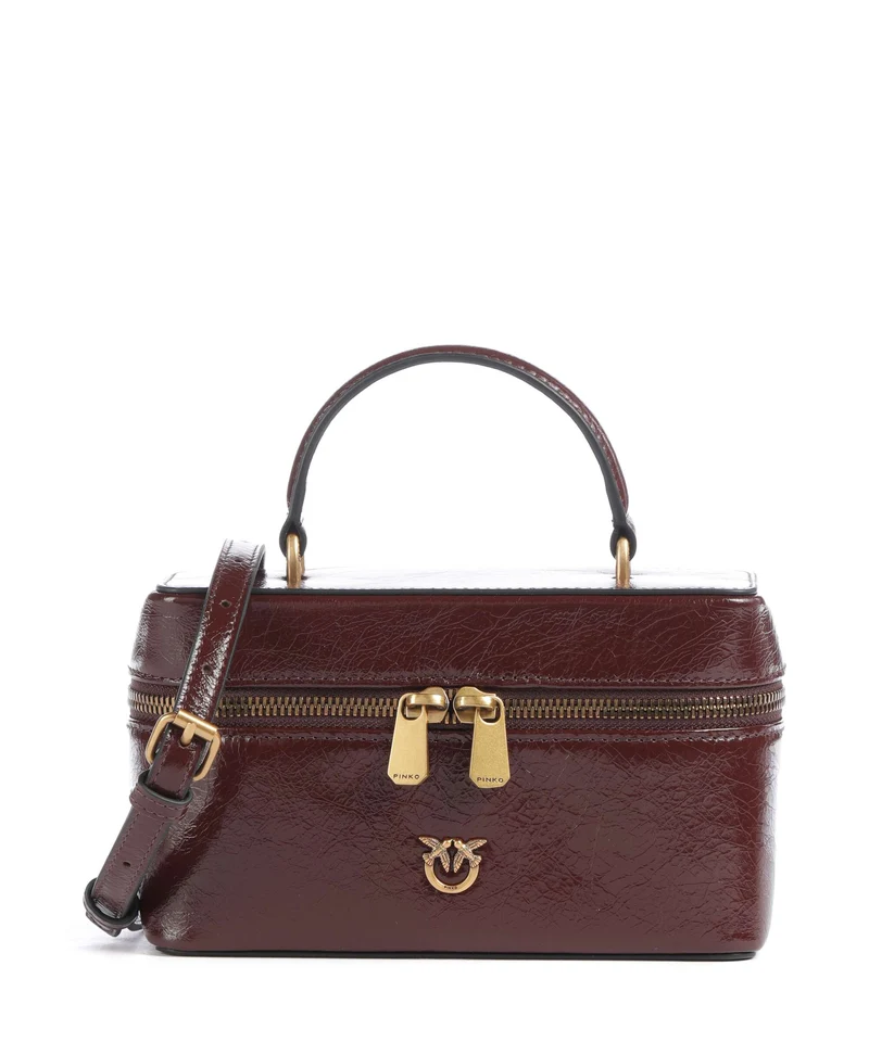 Pinko Vanity Mini Bandolera castano intenso/antique gold
