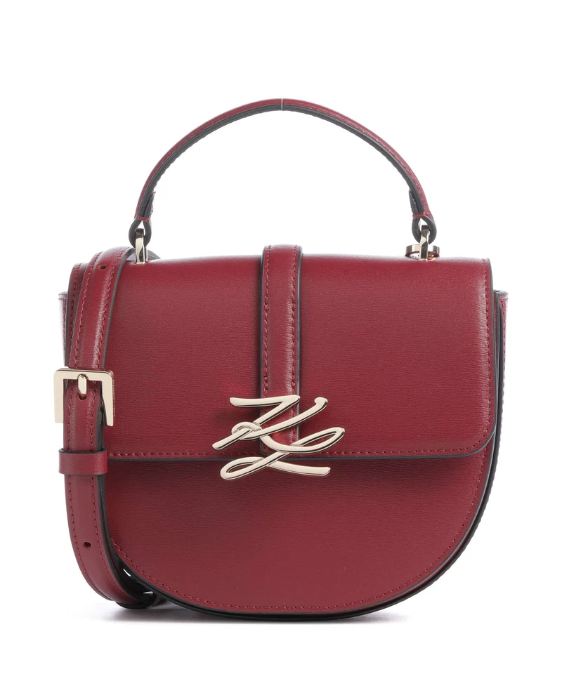 Karl Lagerfeld K/Autograph Bandolera dark cherry