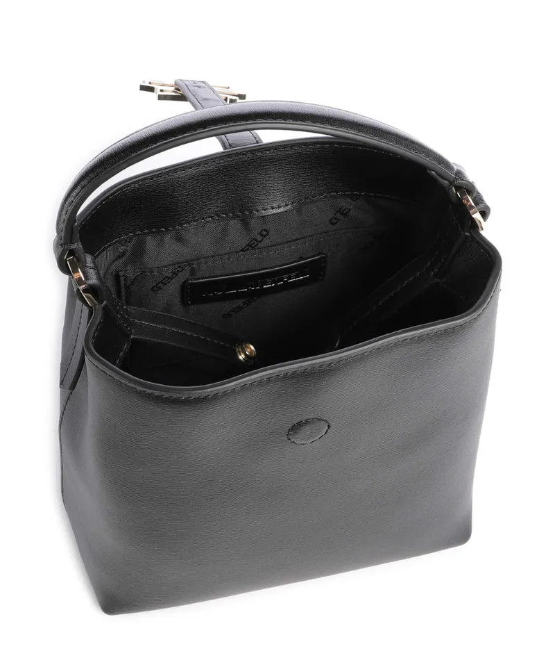 Karl Lagerfeld K/Autograph Small Bucket bolso de mano black/gold