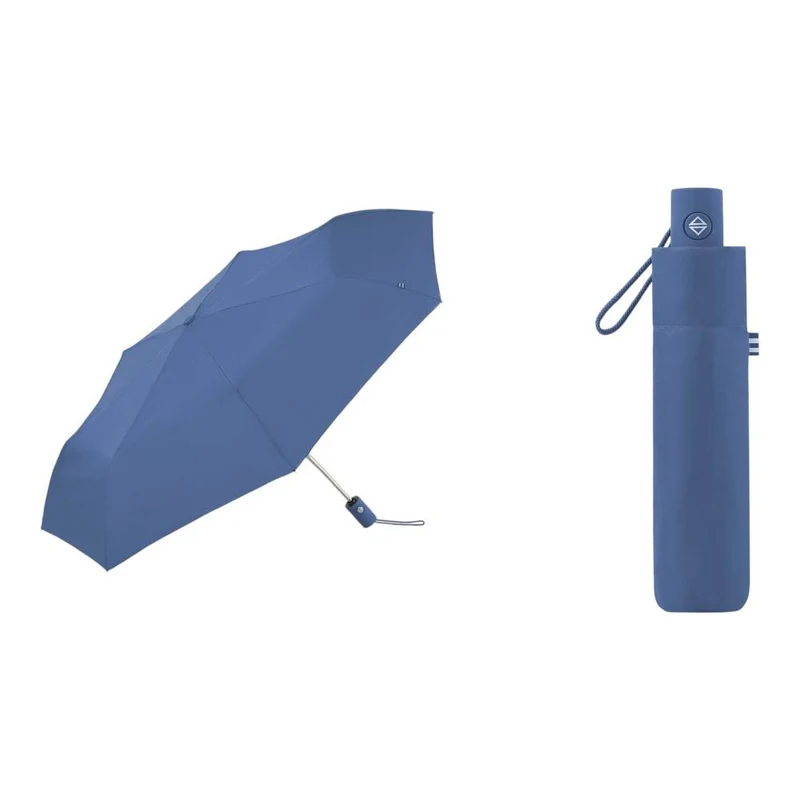 Paraguas Plegable Mujer C-Collection Nautic Azul Automático