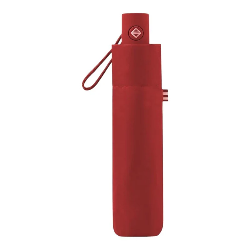 Paraguas Plegable Mujer C-Collection Nautic Rojo Automático