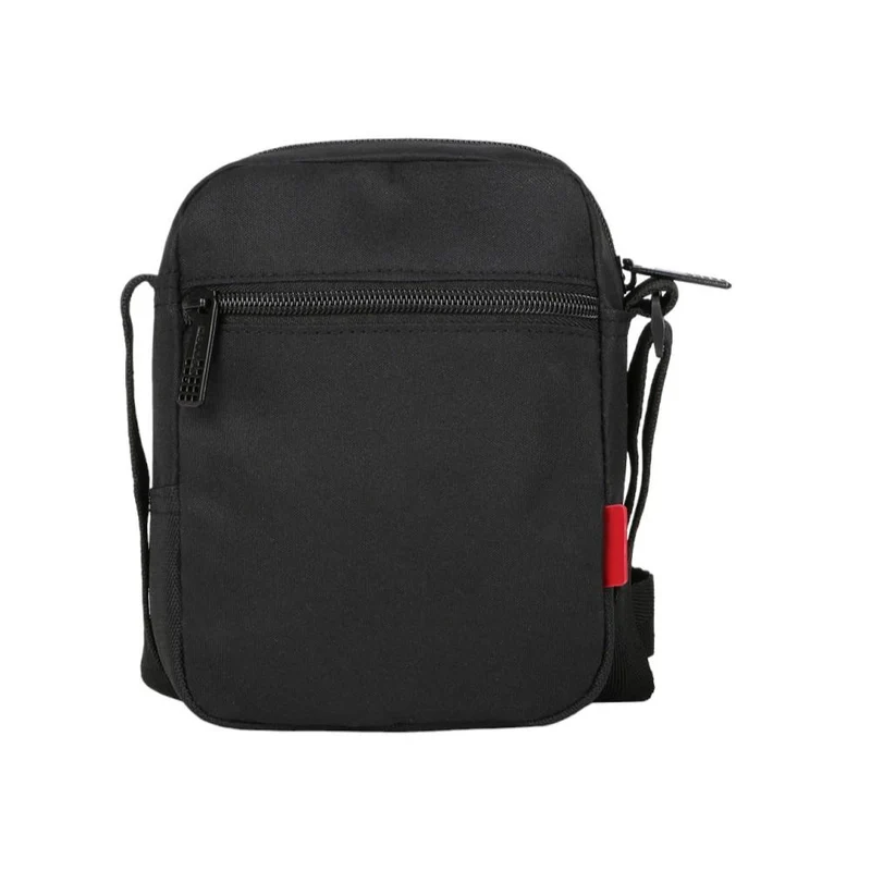 Bandolera Hombre Gabol Crony Eco Negra Compacta Repelente al Agua