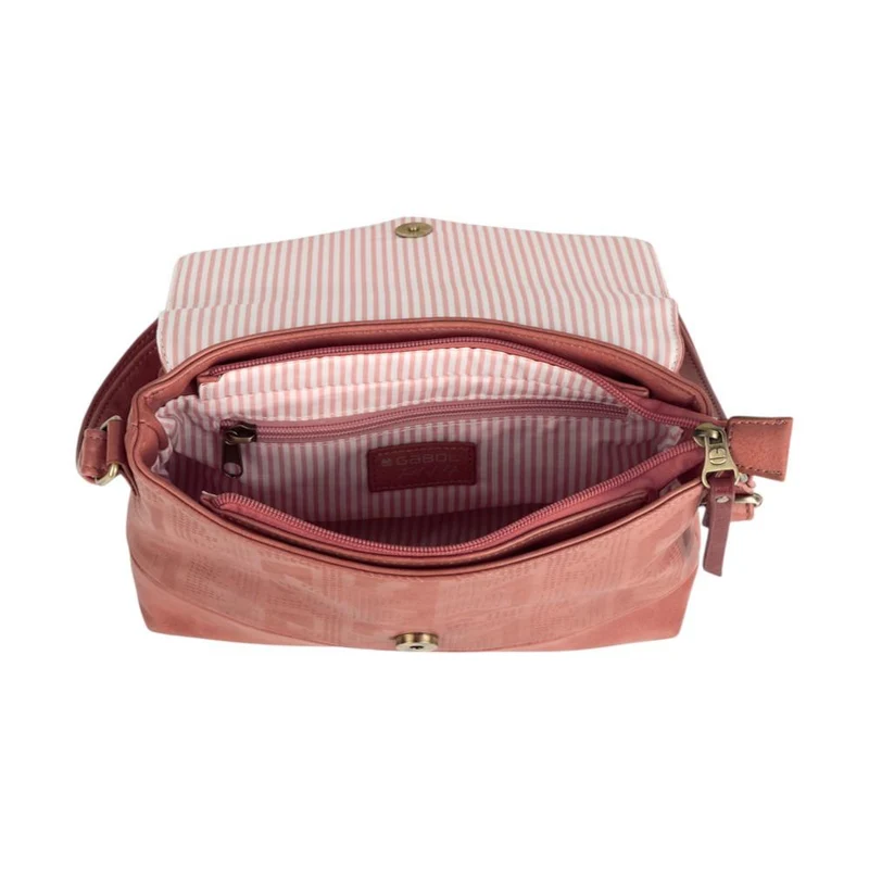 Bolso Bandolera Mujer Gabol Lis Caldera con Solapa y Gran Capacidad