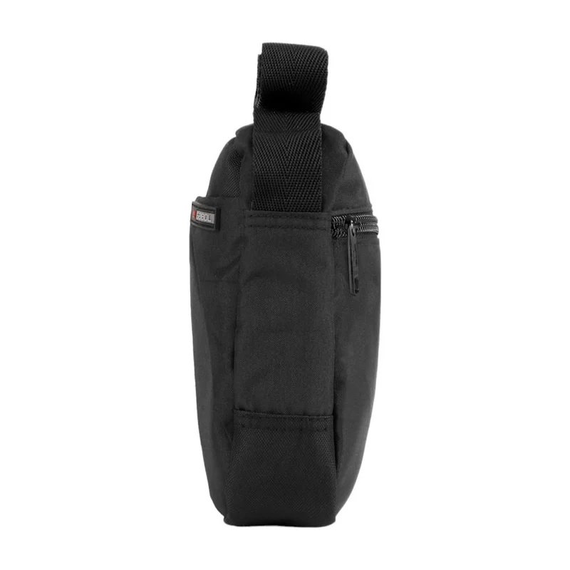 Bandolera Hombre Gabol Crony Eco Negra Repelente al Agua