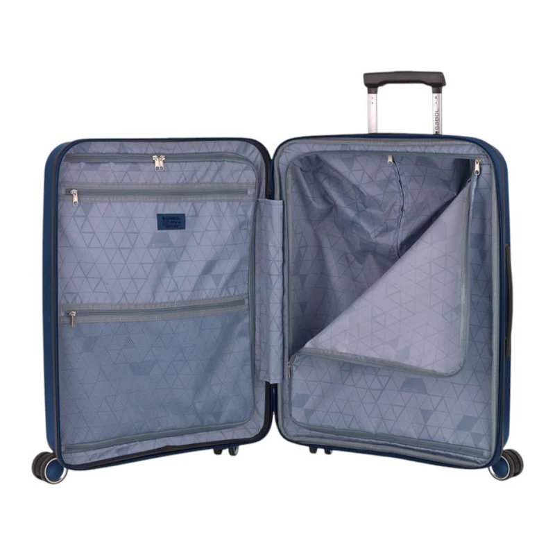 Maleta Mediana Gabol Brooklyn Azul Marino Expandible