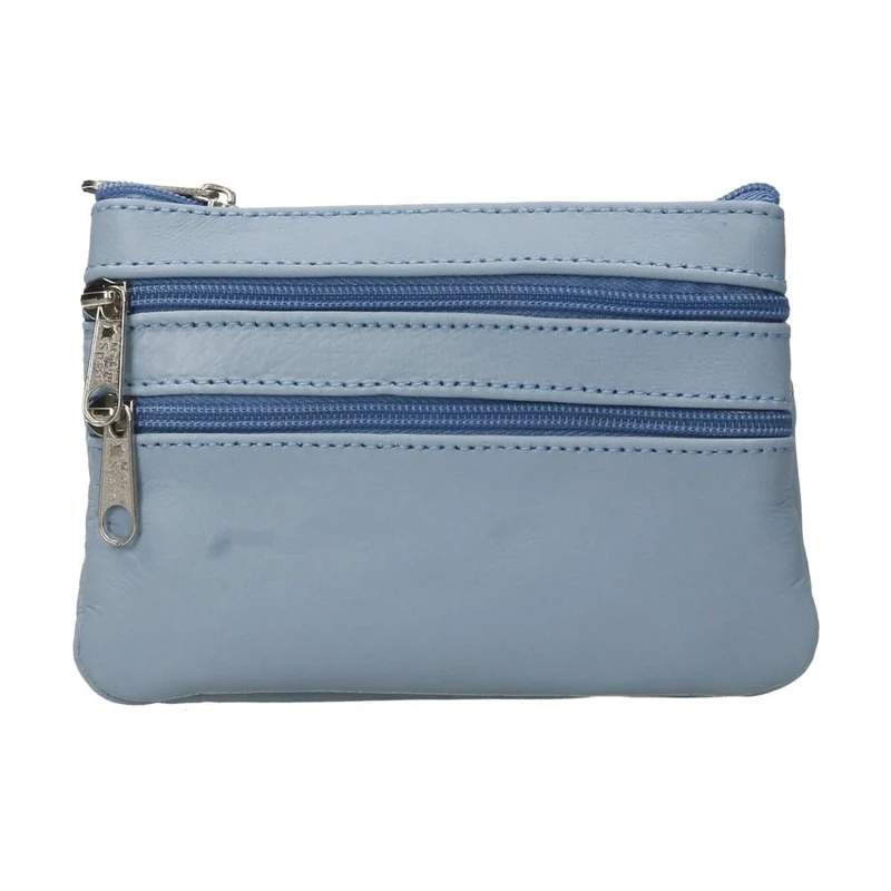Monedero Napa 4 cremalleras San Piel