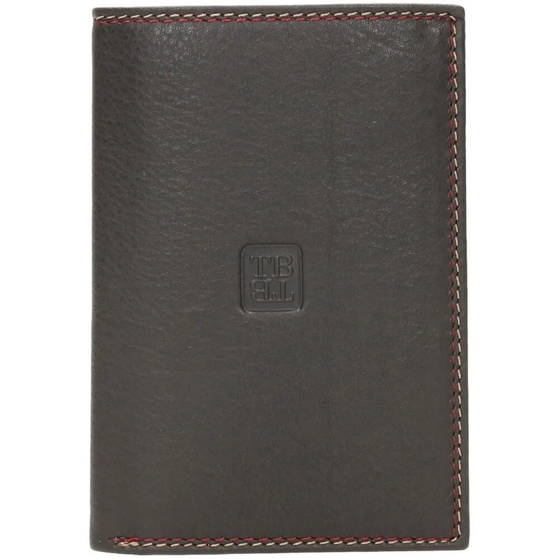 Cartera De Piel Casual Titto Bluni