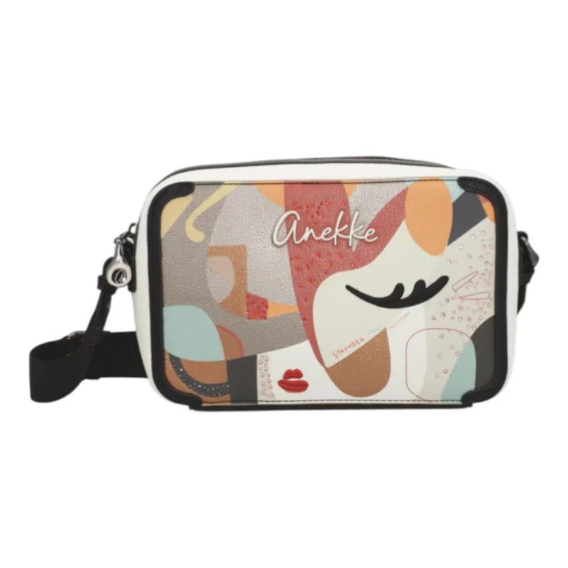 Bolso Anekke Bandolera Estampada Mediana - Colección Eikon