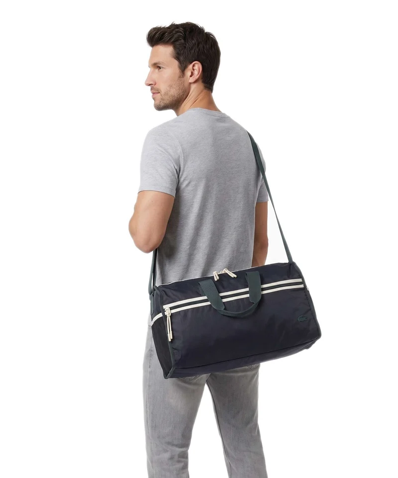 Lacoste Omnisport Bolsa de fin de semana abimes sinople naturel