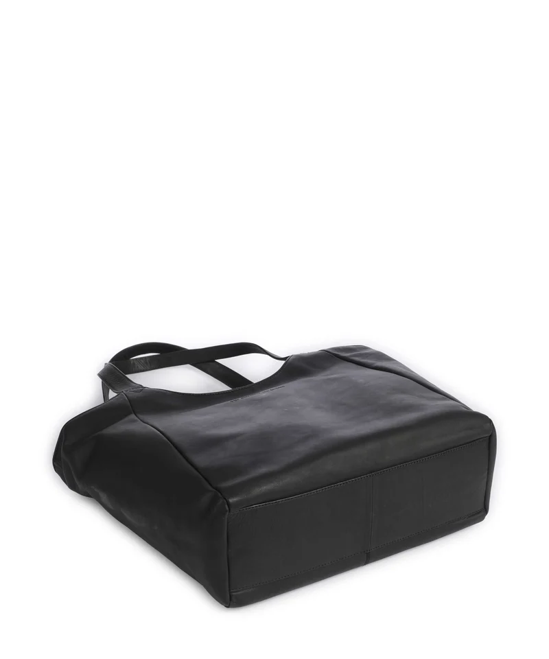 The Chesterfield Brand Wax Pull Up Cow Mireya Bolsa shopping black
