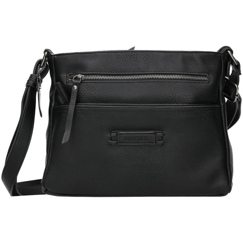 Bolso Bandolera Matties Negro Mediano