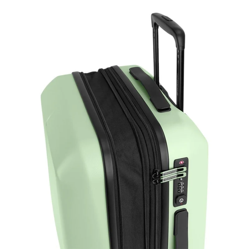 Maleta Grande Gabol Pacific Verde Menta Expandible con TSA y 4 Ruedas Dobles
