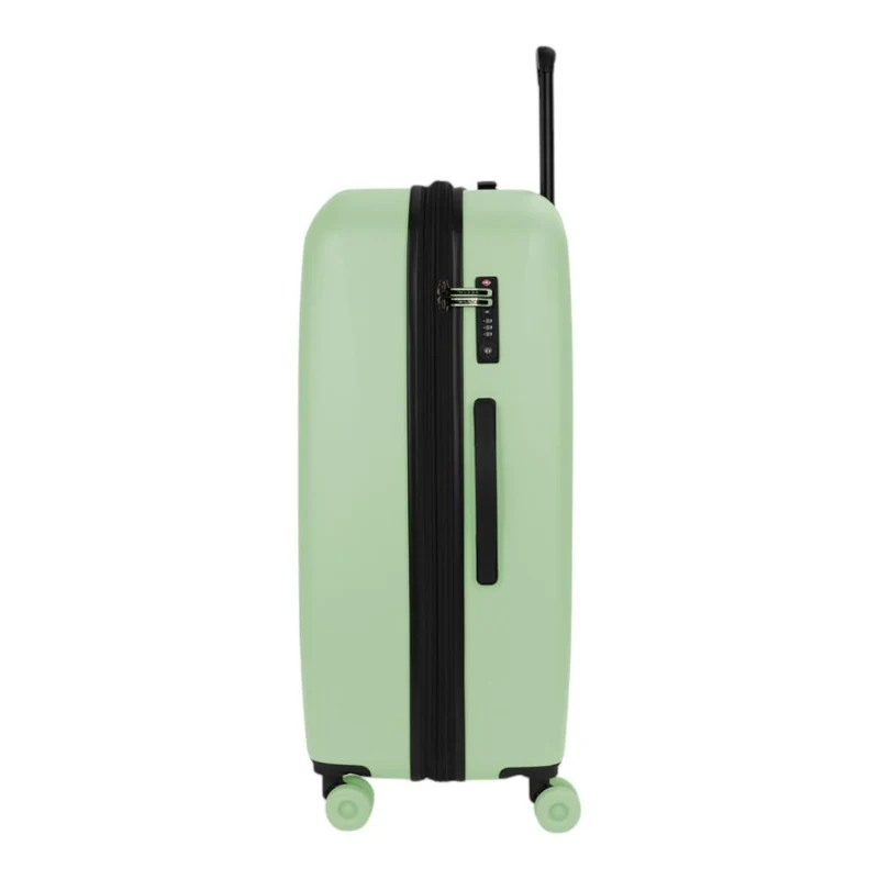 Maleta Grande Gabol Pacific Verde Menta Expandible con TSA y 4 Ruedas Dobles