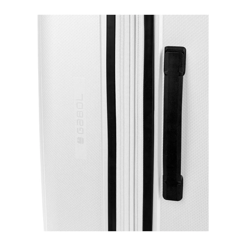 Maleta Mediana Gabol Brooklyn Blanca Expandible