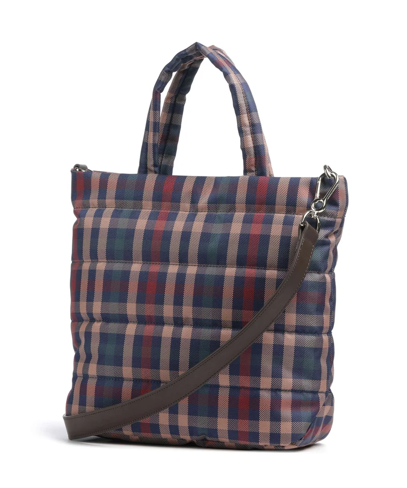Mandarina Duck Tartan Bolso de mano tartan brown