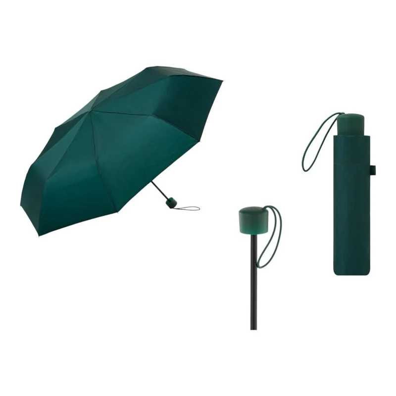 Paraguas Plegable Mujer C-Collection Multicolors Verde Antiviento