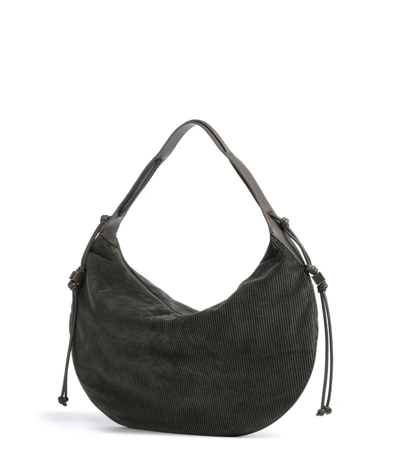 Coccinelle Thess Corduroy Bolso de hobo fango