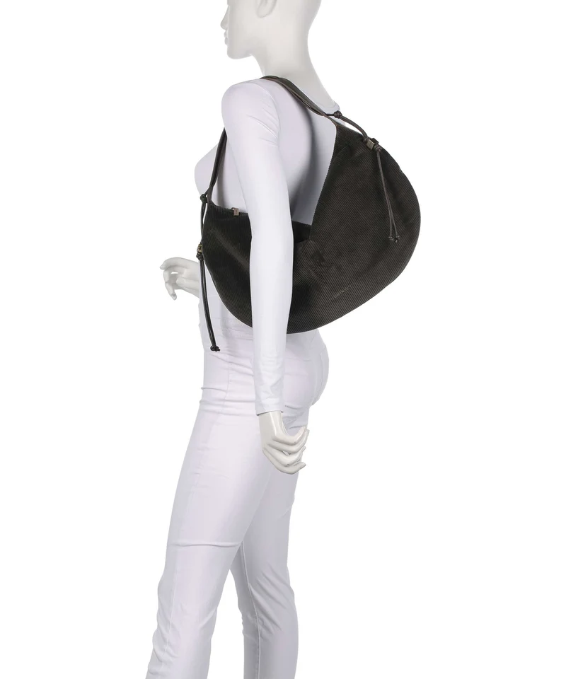 Coccinelle Thess Corduroy Bolso de hobo fango