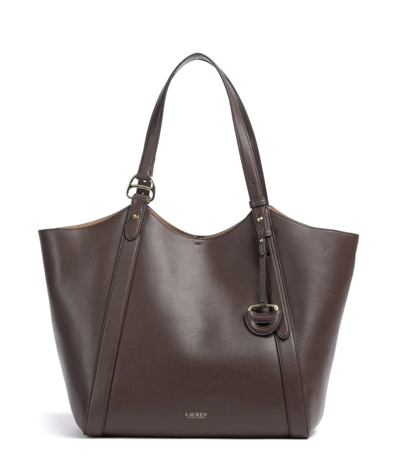 Lauren Ralph Lauren Tasha Large Bolsa shopping chestnut brown