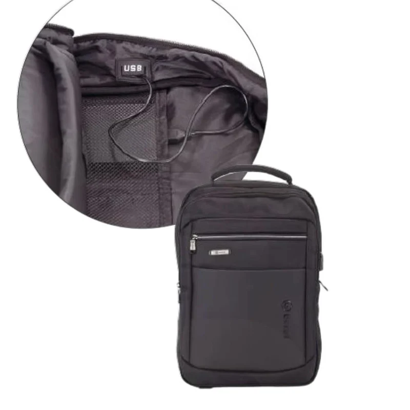 Mochila Portátil Benzi Oficina Negra 15.6"