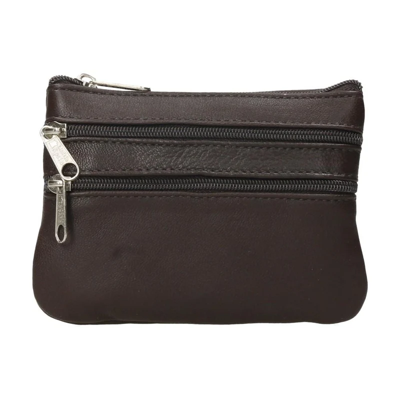 Monedero Napa 4 cremalleras San Piel