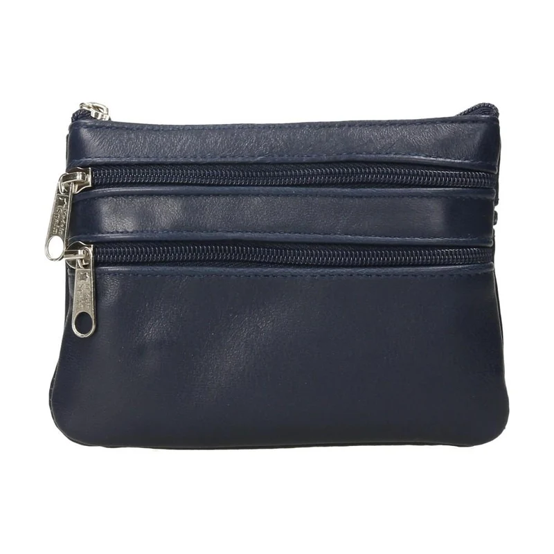 Monedero Napa 4 cremalleras San Piel