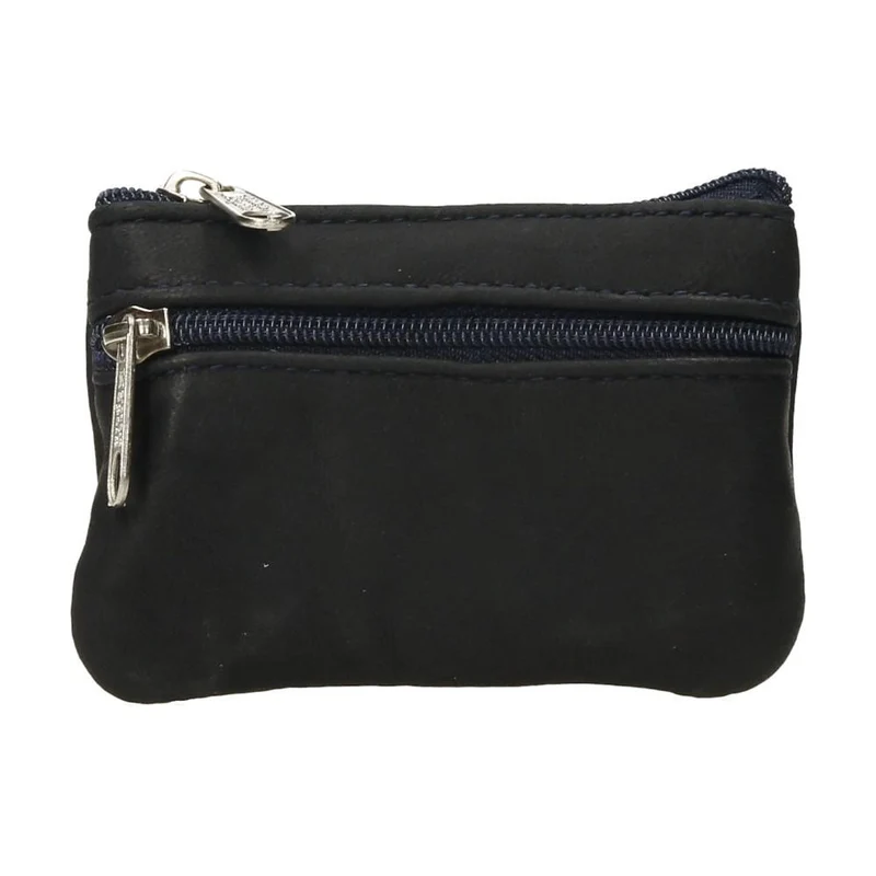 Monedero Napa 2 Cremalleras San Piel