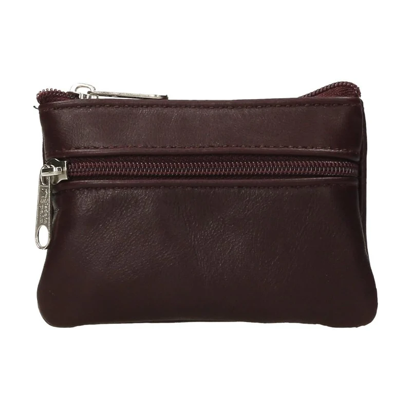 Monedero Napa 2 Cremalleras San Piel