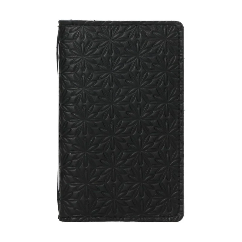 Tarjetero de Piel Minimalista Negro