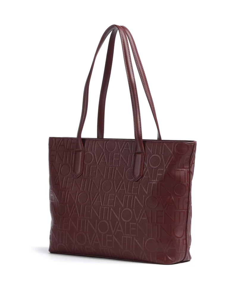 Valentino Bags Gynevra Re Bolsa shopping bordeaux