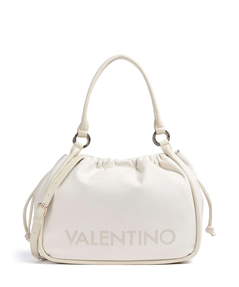 Valentino Bags Eirlys Red Bucket bolso de mano ecru