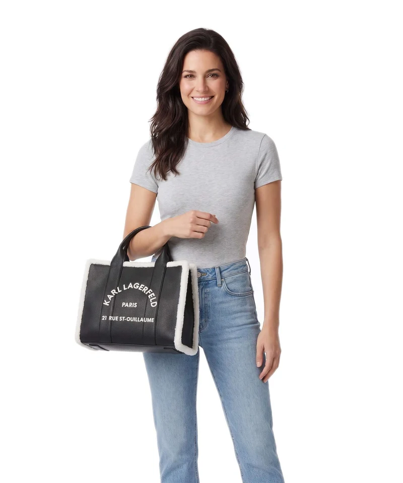 Karl Lagerfeld K/Rue St Guillaume Medium Bolso de mano black