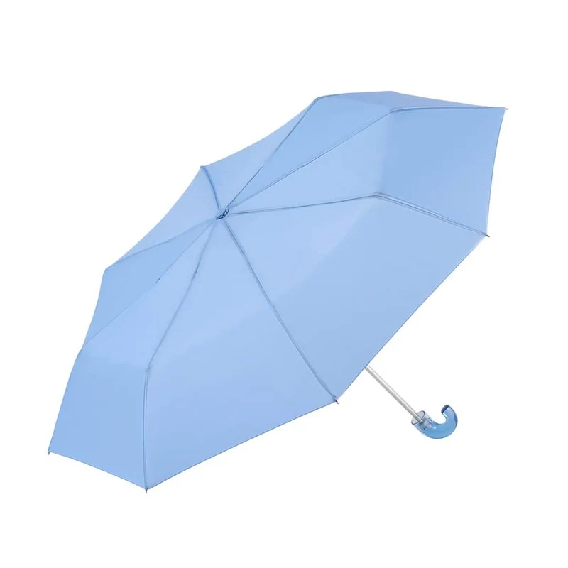 Paraguas Plegable Mujer C-Collection Nautic Azul Claro Manual