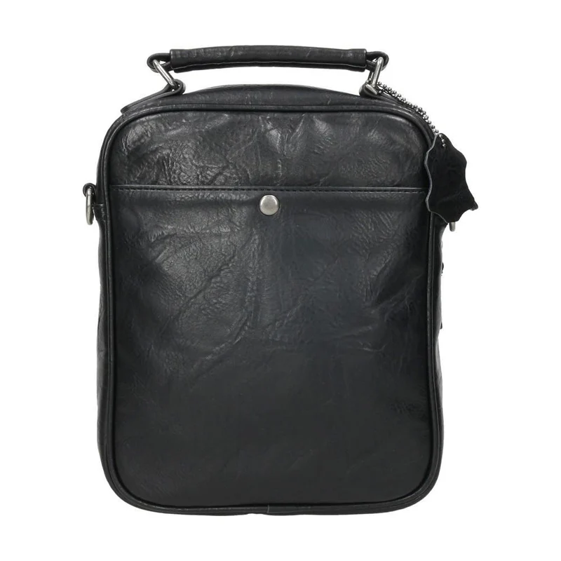Bolso Bandolera Matties Nappa Negro con Asa de Mano